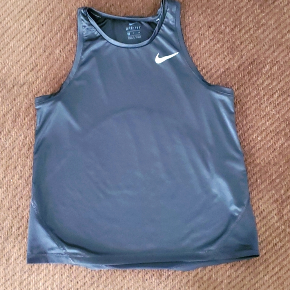 Nike Gym Workout Black Tank Top